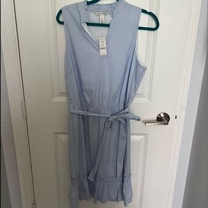 WHBM light blue dress NWT Large